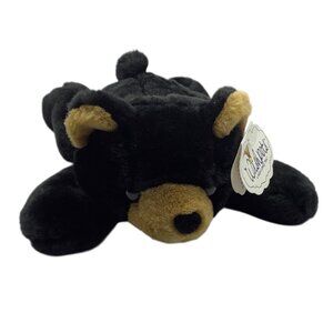 Vtg 1997 Wishpets Rocco Great Smoky Mtns Black Bear Plush Stuffed Animal 11"